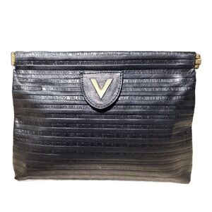 Valentino Black Clutch Bag